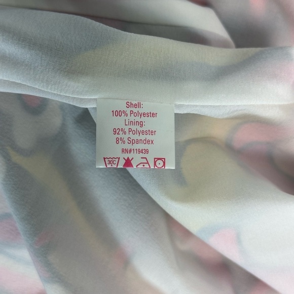 JB by Julie Brown Pink and Yellow Floral Mini Dress - Picture 5 of 5